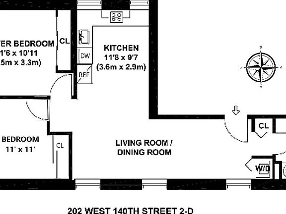 2nd image of 204 W 140th St #202