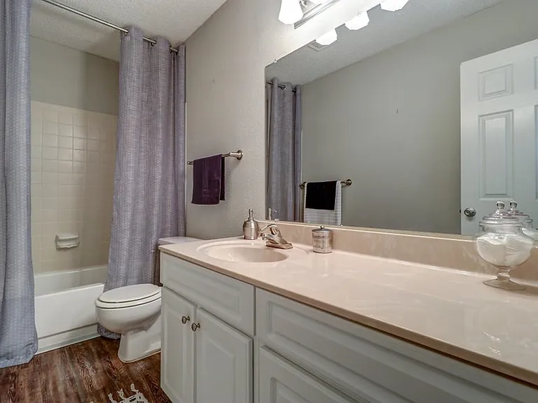 Master Bathroom in 2 Bedroom Unit