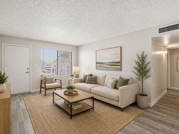 Modern minimalist living room