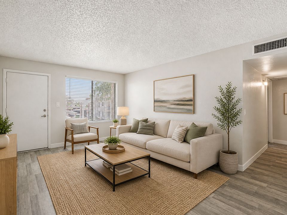 Modern minimalist living room