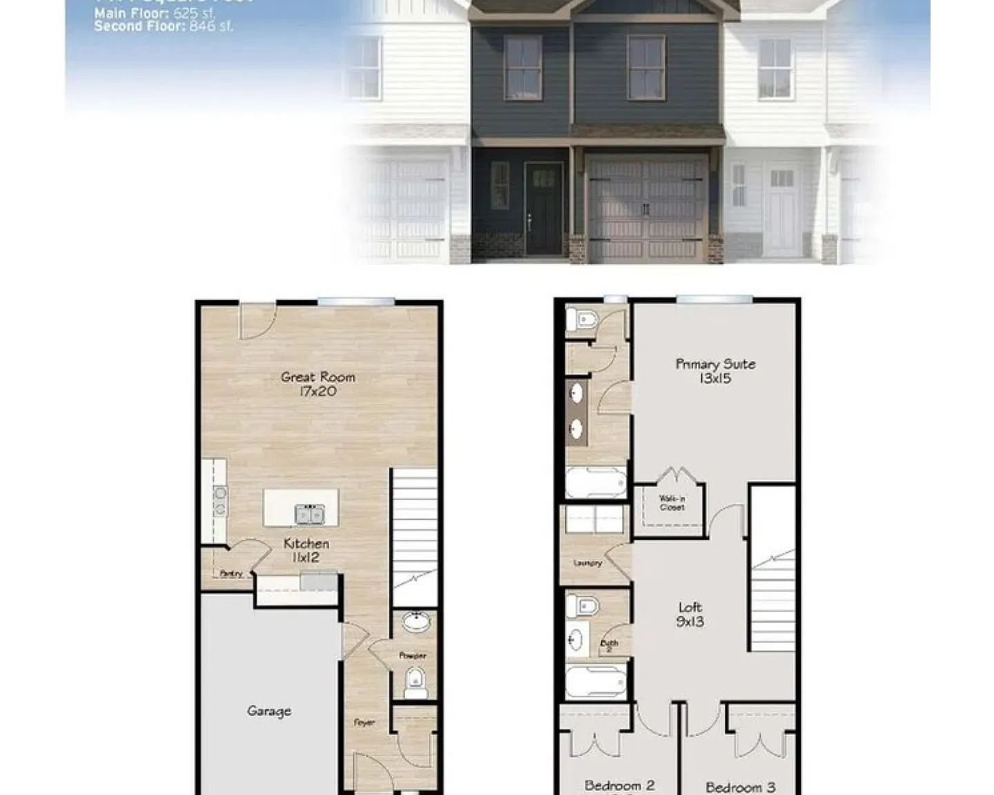3 bed, 1471 sqft, $2,200 — Photo 3