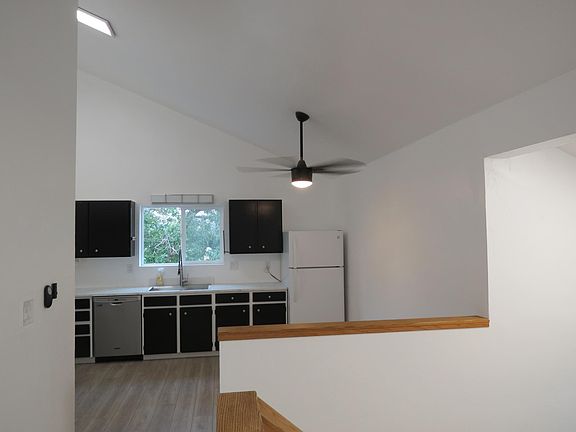 kitchen and dining area