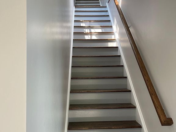 Interior stairs, private entrance to Apartment # 2, 16 Lenox Ave.