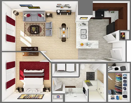 Floor plan Cherry