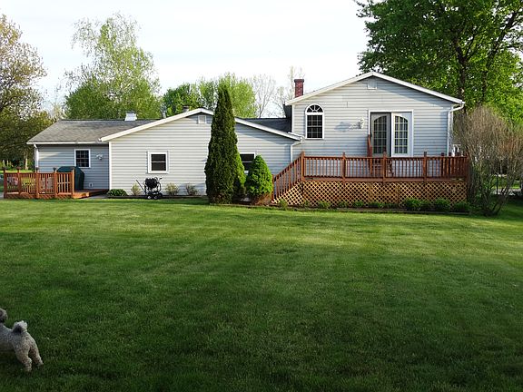 The back of the house