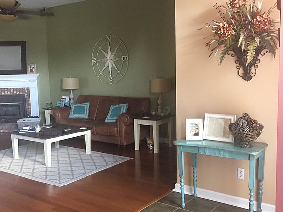 Foyer and living room