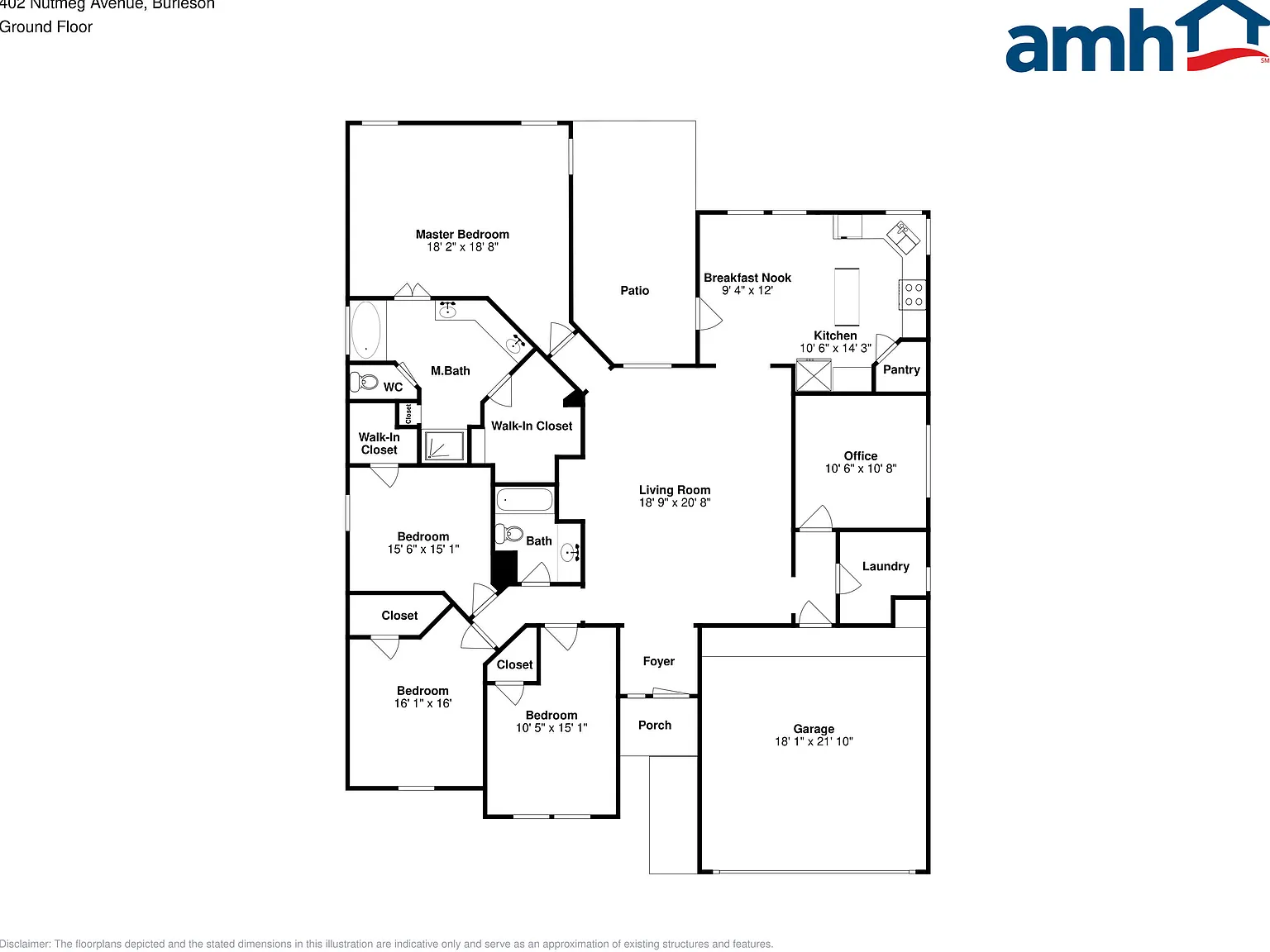 4 bed, 2.0 bath, 2116 sqft, $2,370 — Photo 2