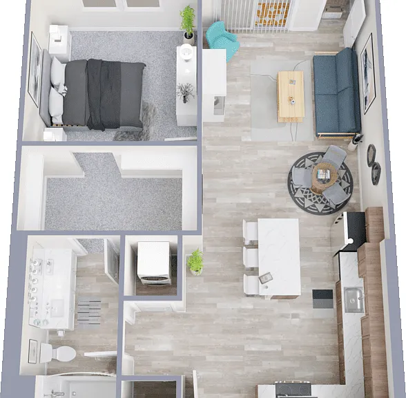 Meadow B Floorplan Diagram