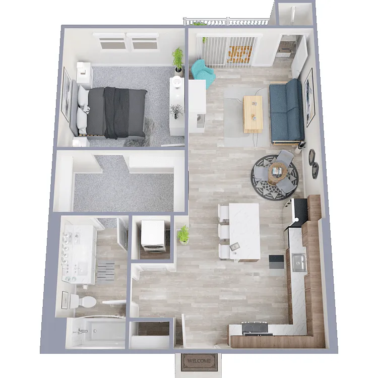 Floor plan Meadow B