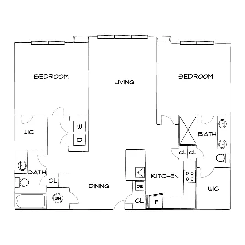 Floor plan Design 2C