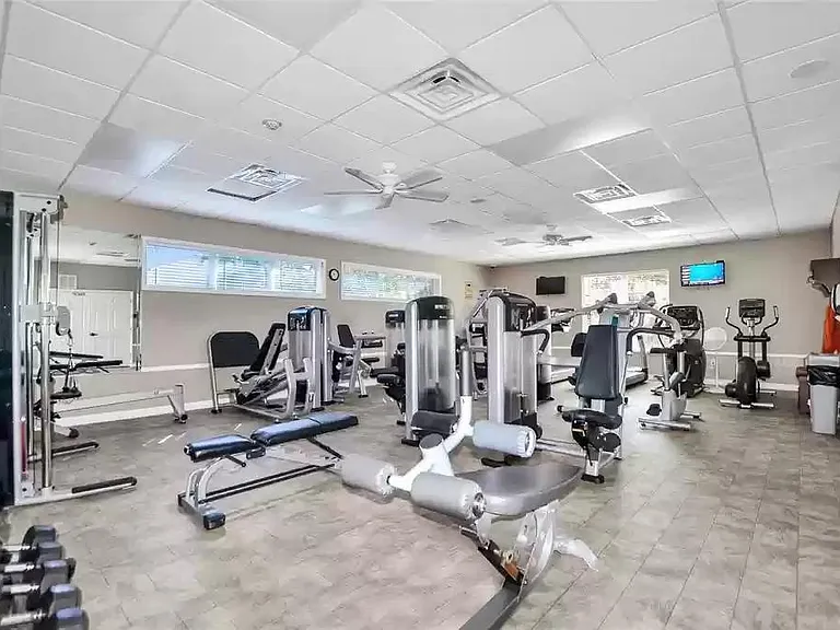 clubhouse fitness room