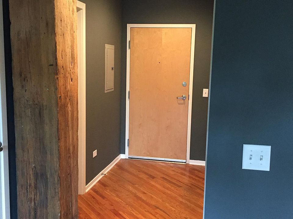 Front entrance to unit