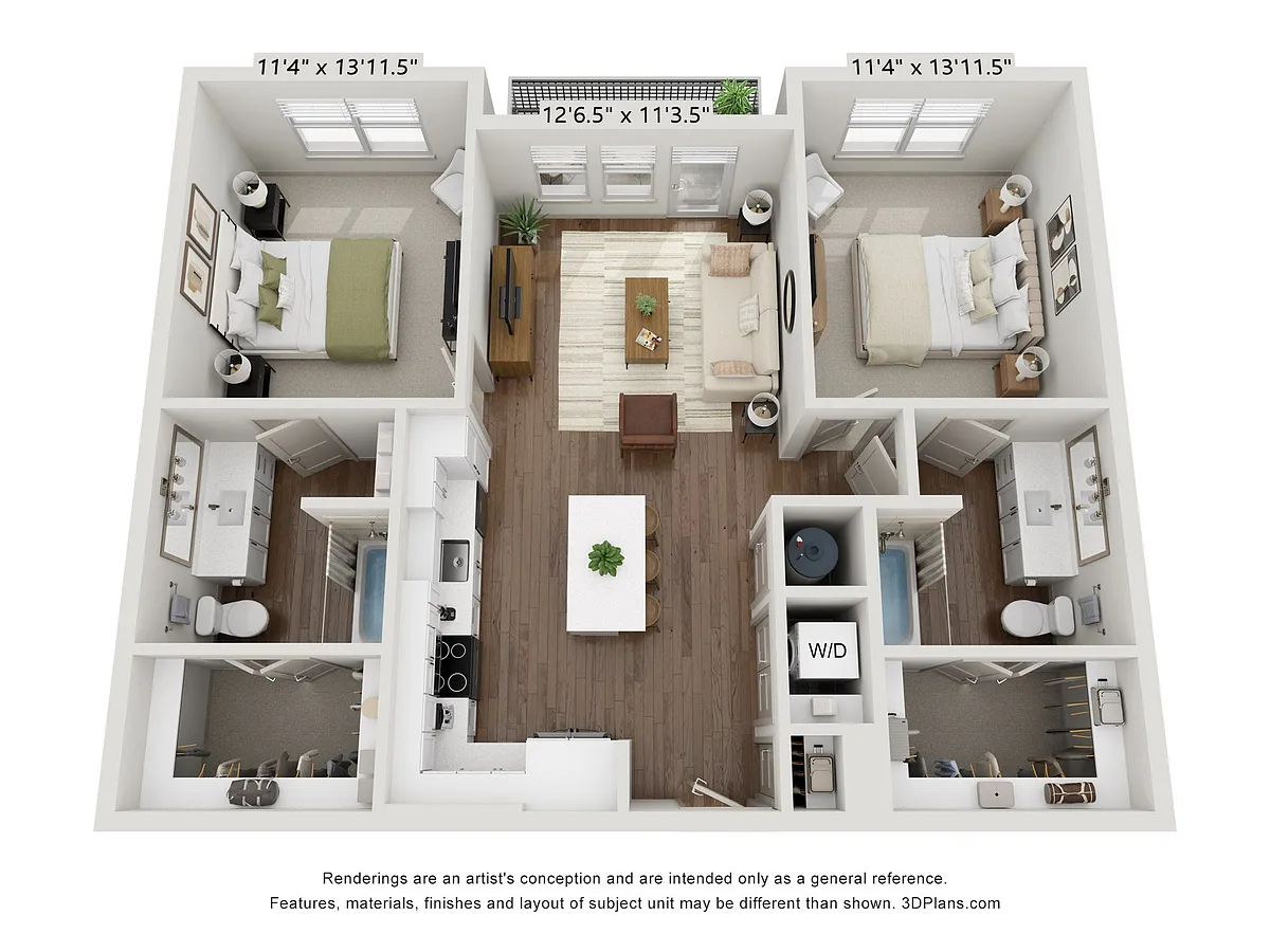 Floor plan B1