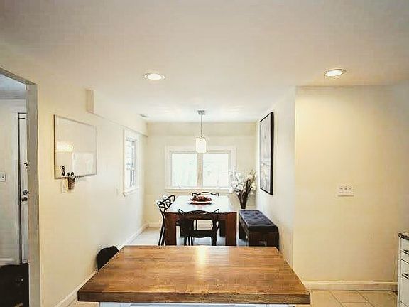 Kitchen open to dinning area