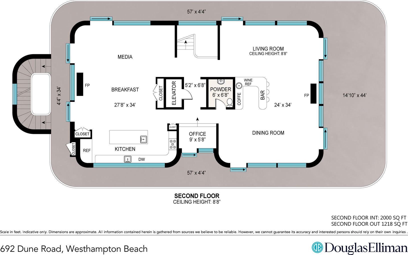 2ND LEVEL FLOOR PLAN