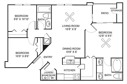 Floor plan C1