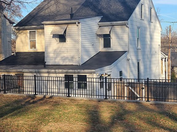 Rear Elevation from Large Fenced Yard