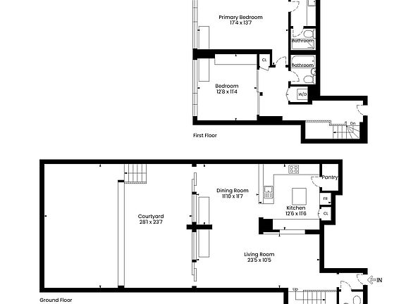 2nd image of 344 W 22nd St #1E