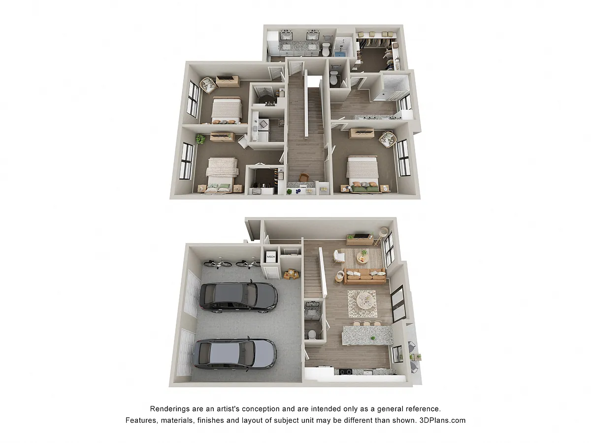 Floor plan TH2