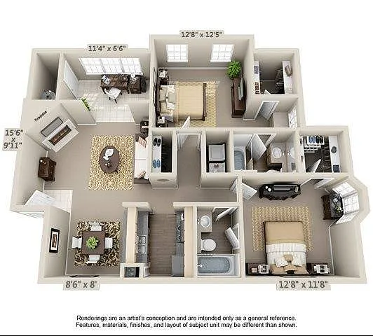 Floor plan Cypress
