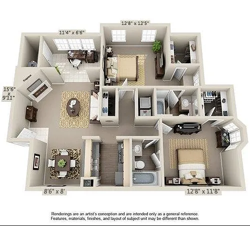 Floor plan Cypress