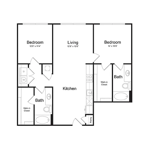 Floor plan B180