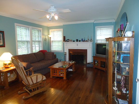 Fireplace w/ new cap