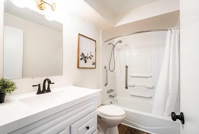 Updated bathroom