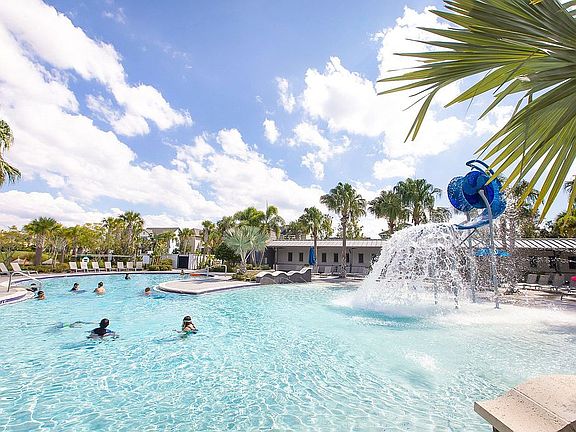 Resort style pool
