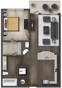 Floor plan Hendrix ALT