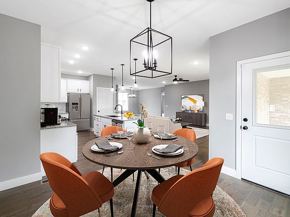 Breakfast Nook Open to Kitchen