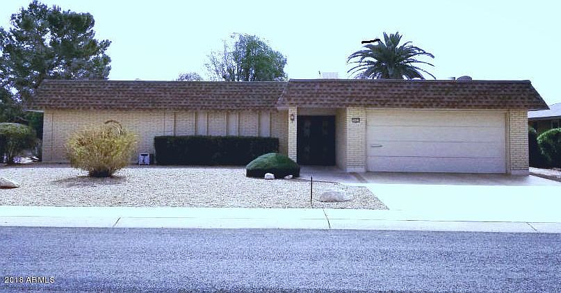 front of property