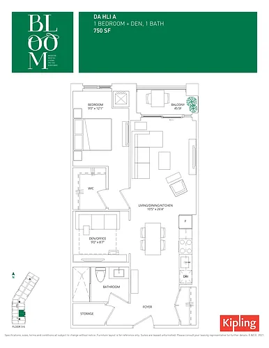 Floor plan 302