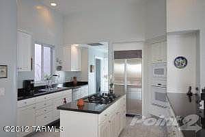 Black and White Kitchen