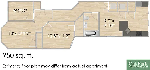 Floor plan 205