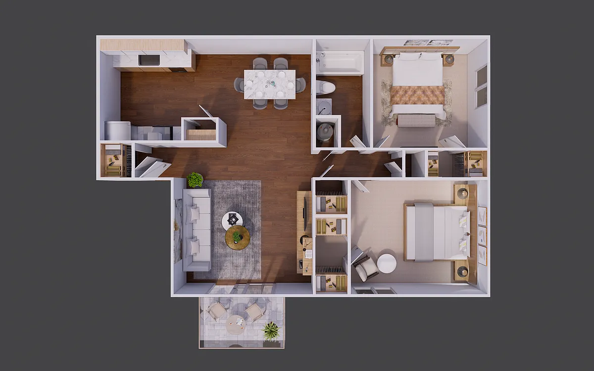 Floor plan B2