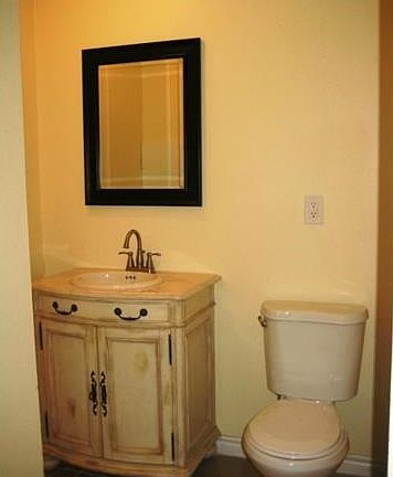 Upgraded bathroom