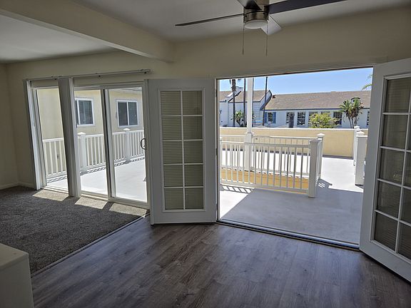 Another view of the entrance to the unit