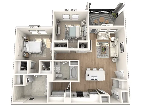 Floor plan The Lovell