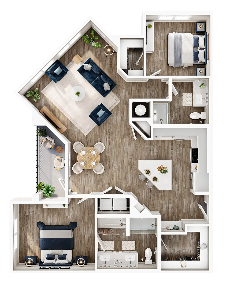 Floor plan B6