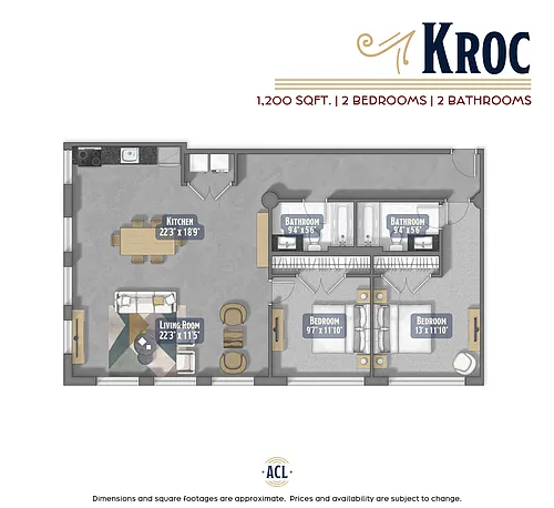Floor plan Kroc