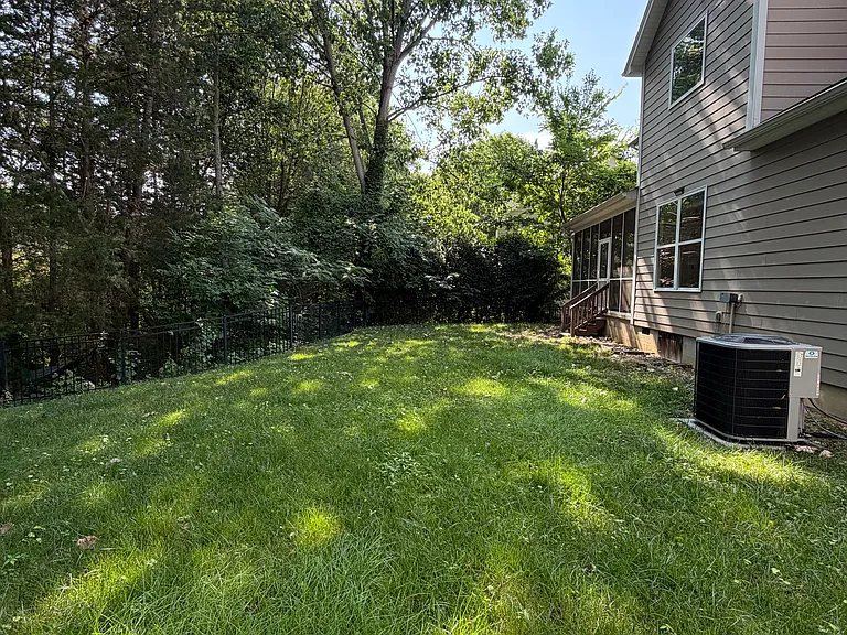Fenced Backyard