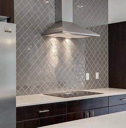 Backsplash and Hood