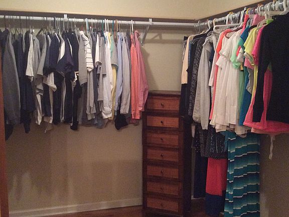 Master walk in closet 