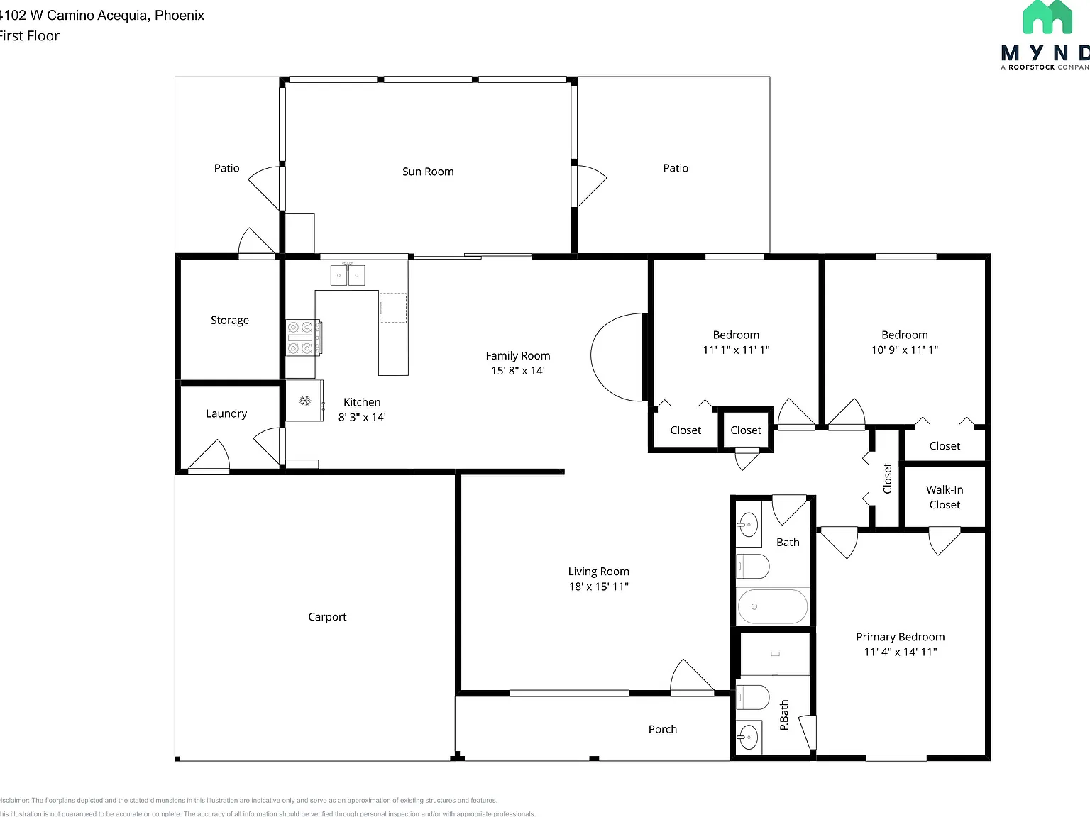3 bed, 2.0 bath, 1696 sqft, $1,745 — Photo 4