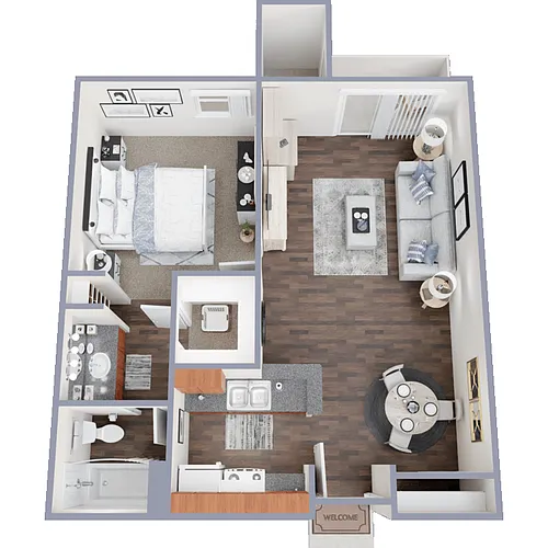 Floor plan Hudson (11A)