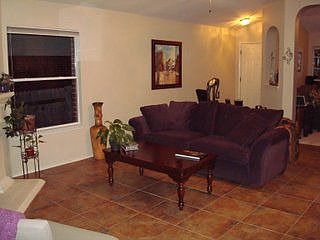 cozy living room with fireplace