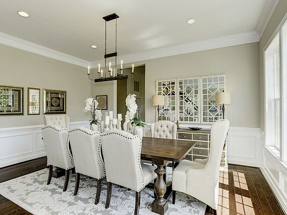 Dining Room w/exquisite trim, details, etc.
