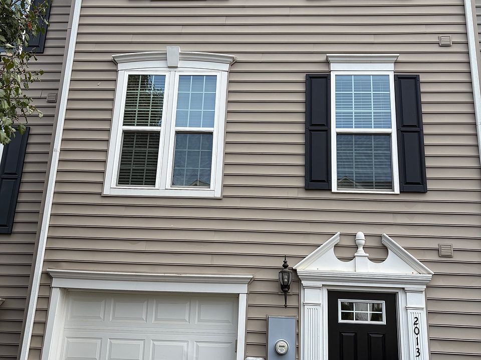 Front of townhouse
