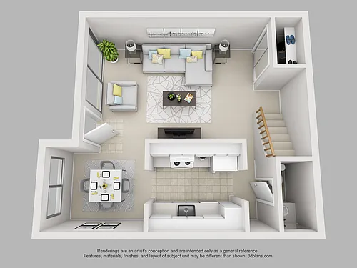 Floor plan 2 Bed